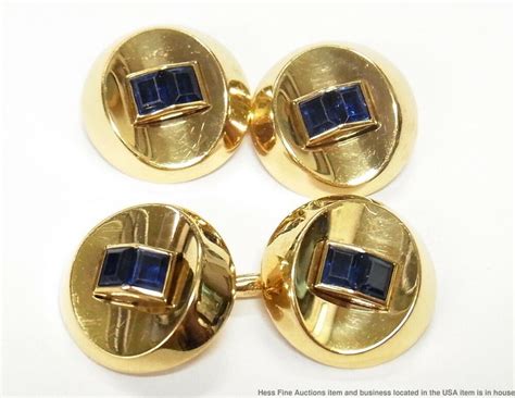 genuine cartier cufflinks.